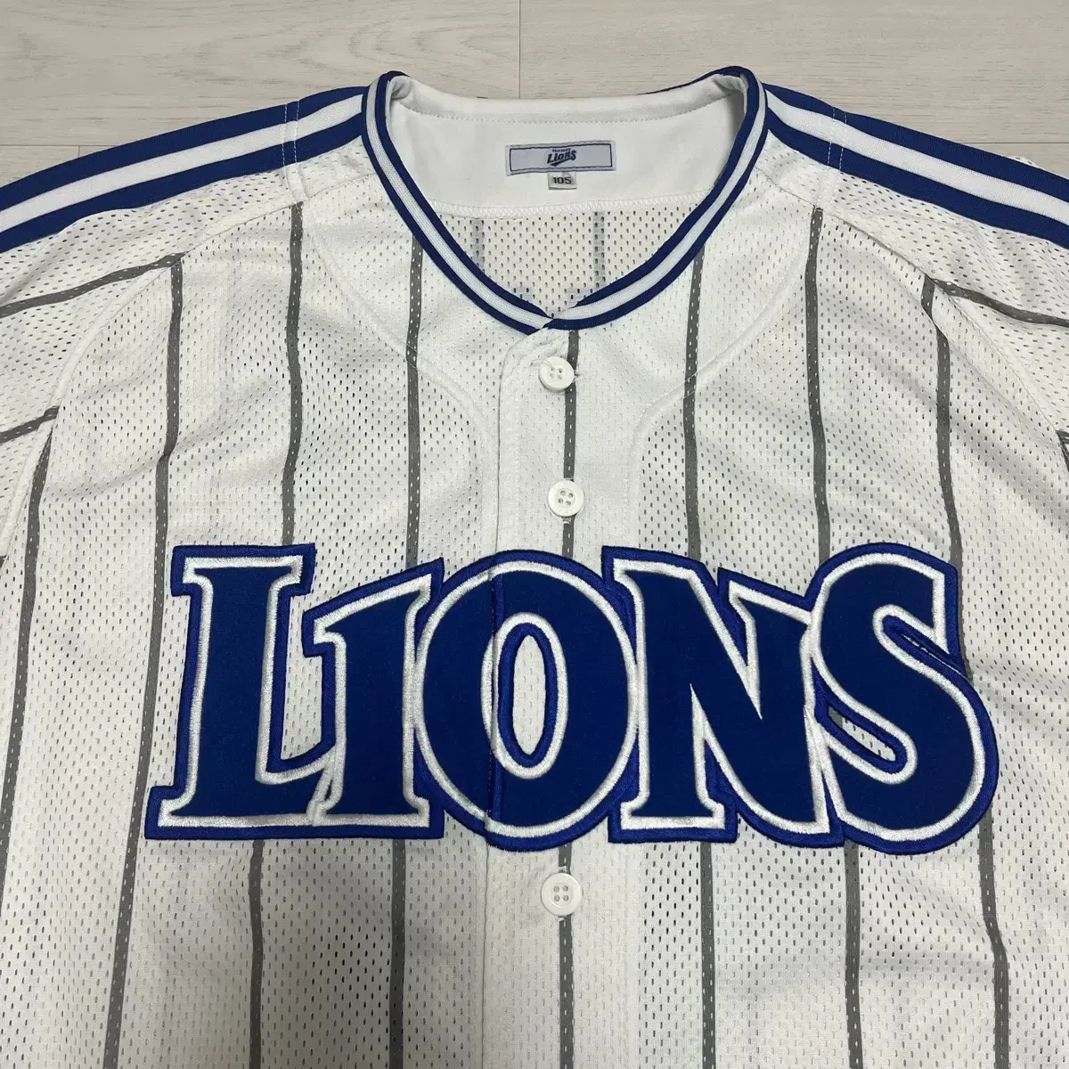 韓国プロ野球 サムスンライオンズ レプリカユニフォーム ホーム 値下げ！◇韓国プロ野球「サムスン・ライオンズ」実着用ユニ